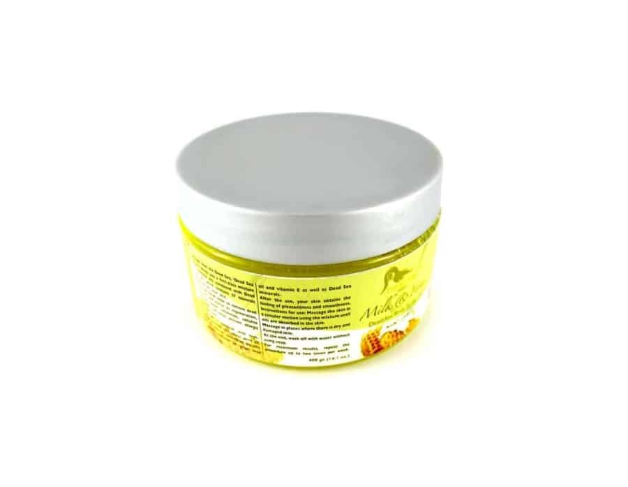 Dead Sea Body Scrub -Milk & Honey (400g) #D122