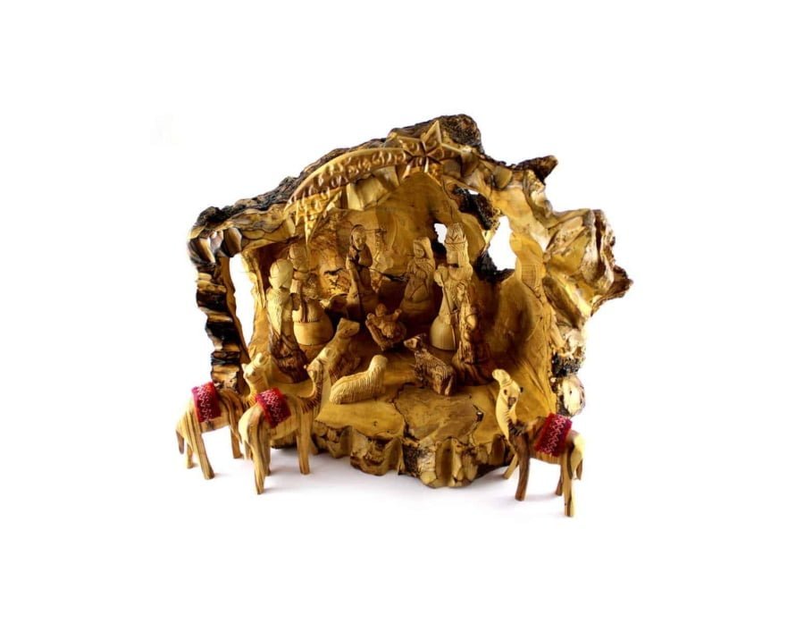 Грот Рождества Оливкового Дерева #NA133